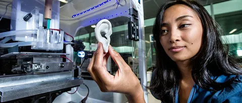 Stampanti 3D per cartilagine, ossa e tessuti umani