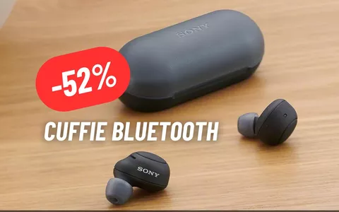 Cuffie bluetooth Sony: tutta la qualità al 52% di sconto, OFFERTA SHOCK AMAZON