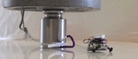 Il robot che trascina 100 volte il proprio peso