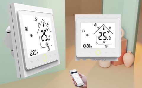 Casa intelligente con questo termostato WIFI, semplice da usare