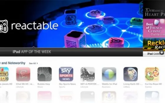 Un mese di successo dell'app Reactable mobile