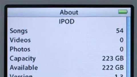 iPod: capacità fino a 240Gb da RapidRepair