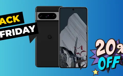Esplode il Black Friday di Amazon: risparmia 160€ sul Google Pixel 8 Pro