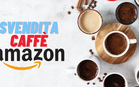 Amazon SVENDE il caffè: miscele per tutti i gusti a partire da 14 centesimi