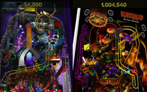 Zen Pinball: Inferno e Rollercoaster