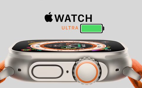 Apple Watch Ultra, 76% più batteria rispetto al Series 8