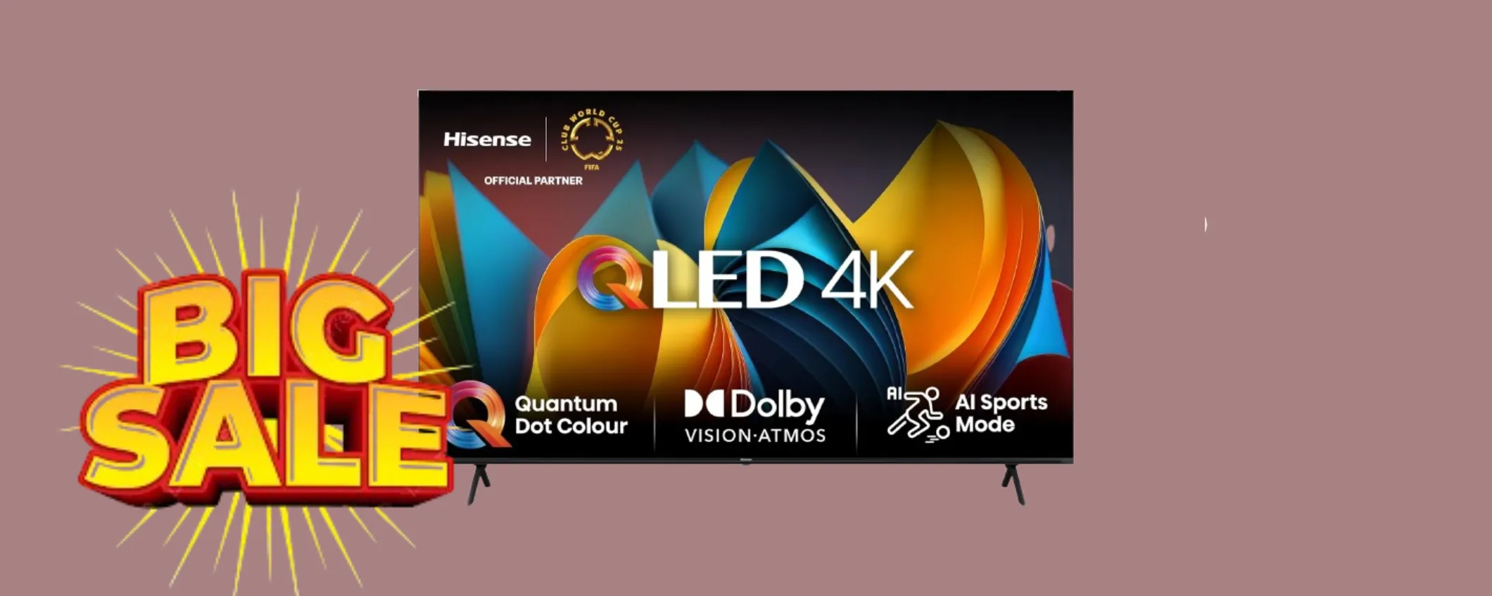 TV Hisense da 50