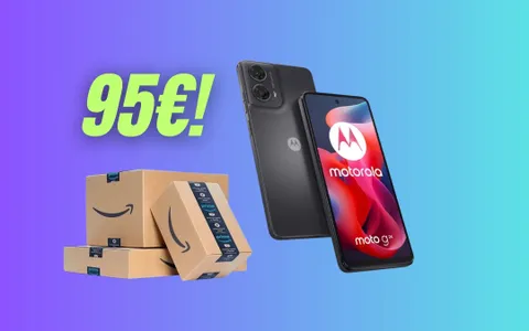 Amazon DISINTEGRA il prezzo del Motorola G24: l'affare del weekend