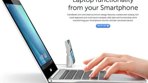 Clamcase ClamBook: iPhone diventa un notebook