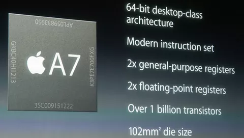 Apple A7 a 64 bit un pugno nello stomaco per Qualcomm