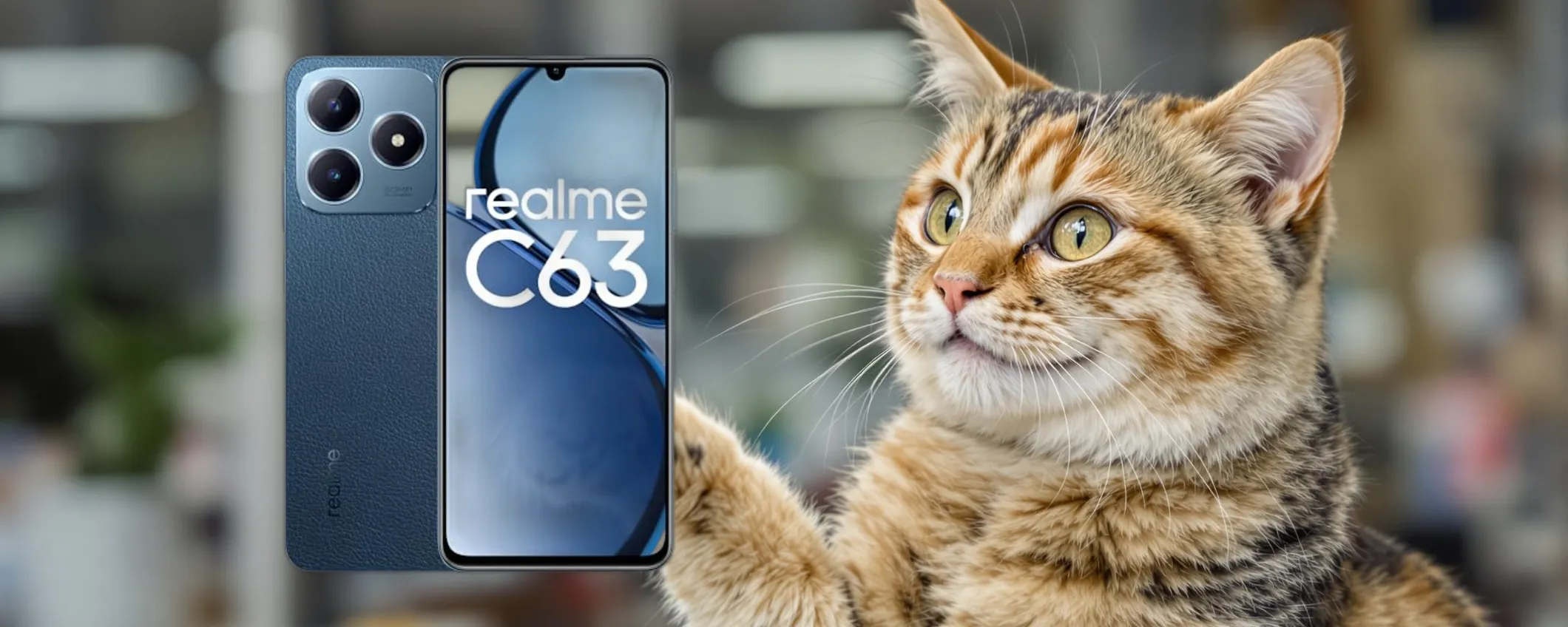 Realme C63: a 129€ è una BOMBA di tecnologia con 8GB+256GB e ricarica 45W!