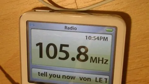 Gli utenti di iPod vogliono la radio?