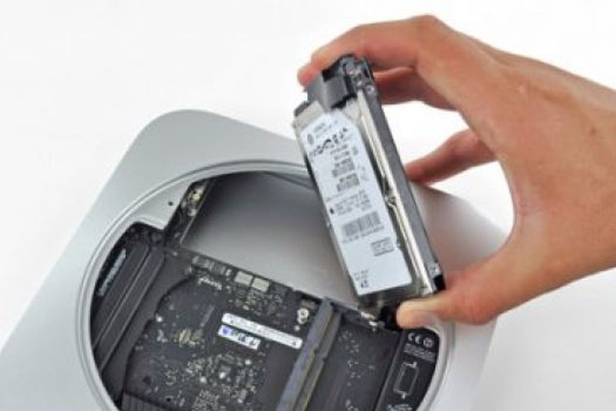 hard drive upgrade mac mini 2012