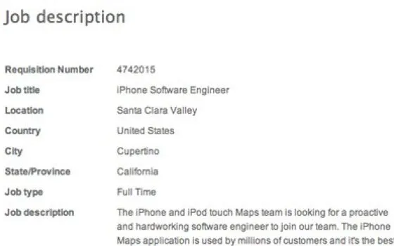 iPhone OS: Apple porterà le mappe ad un livello superiore