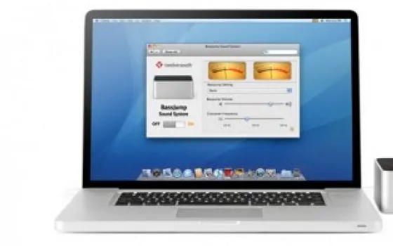 BassJump: subwoofer per MacBook