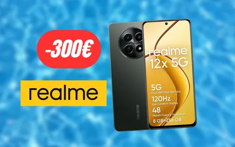 Il telefono dell'estate: realme 12X in DOPPIO SCONTO IMPERDIBILE su eBay (62% + 8%)