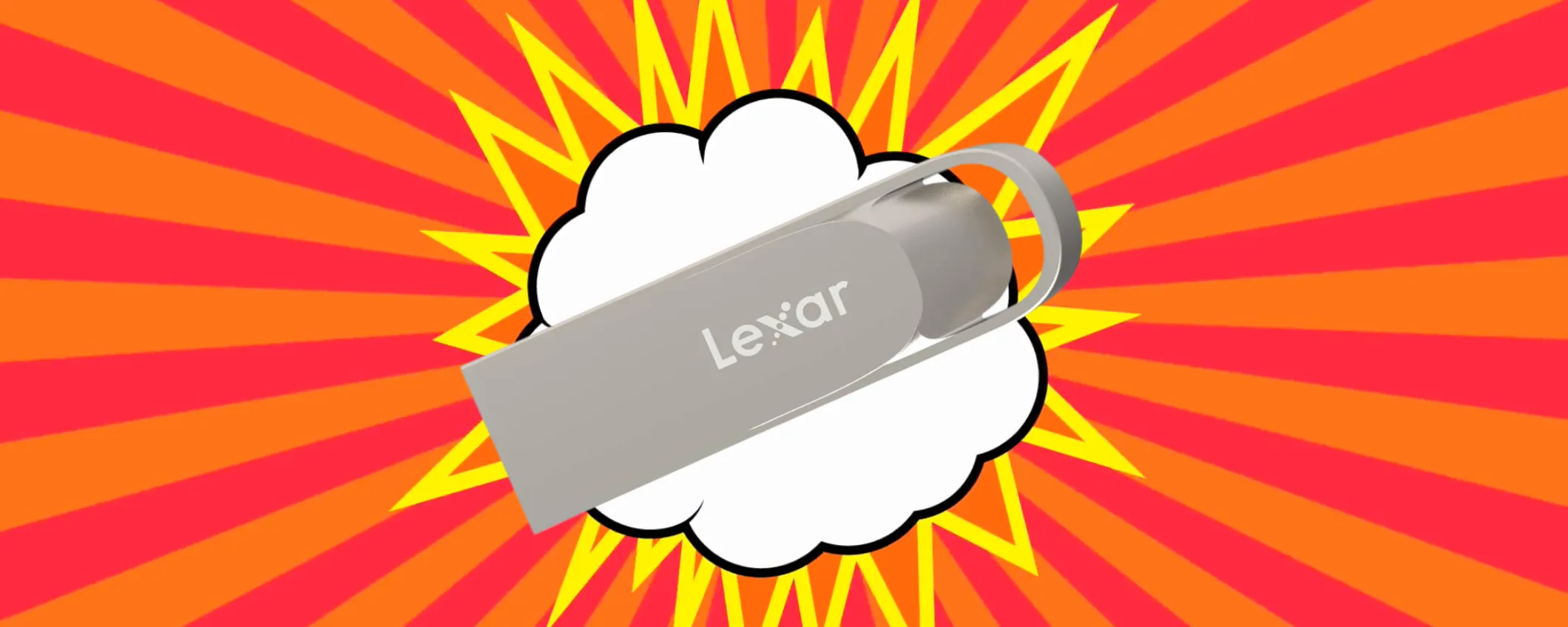 Solo 8€ per la Chiavetta USB Lexar da 64 GB: scorte in esaurimento