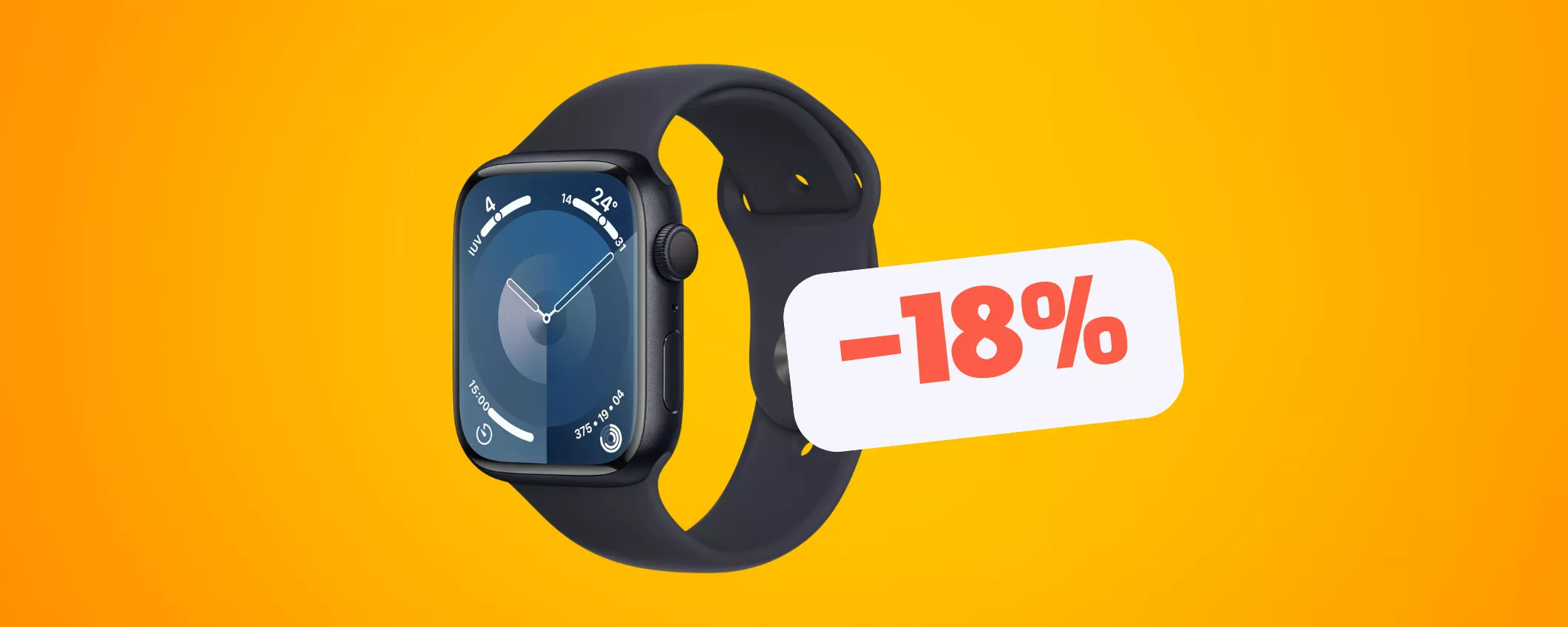 Apple Watch Series 9 a un prezzo SHOCK: -18% per poco