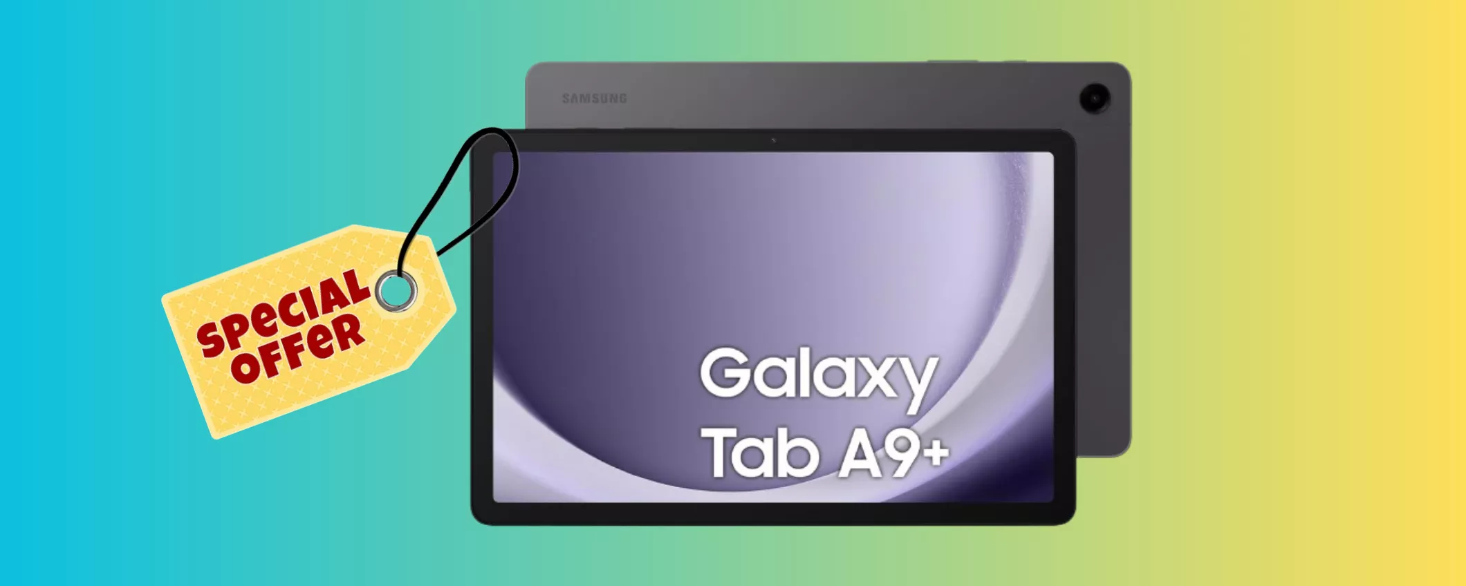 Samsung Galaxy Tab A9+ in promozione speciale: ancora per poco su Amazon