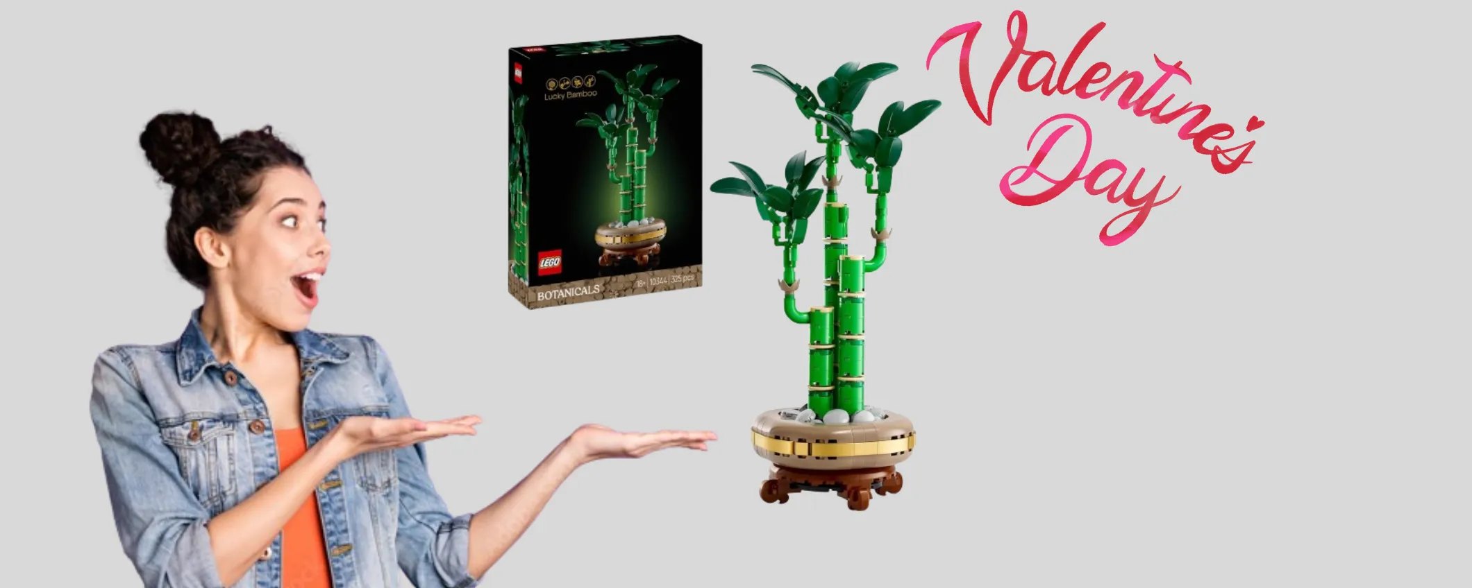 Speciale San Valentino: modellino LEGO Bambù del Buon Auspicio a soli 23€