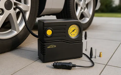 Basta ruote sgonfie, compressore auto a meno di 20 euro ora su Amazon