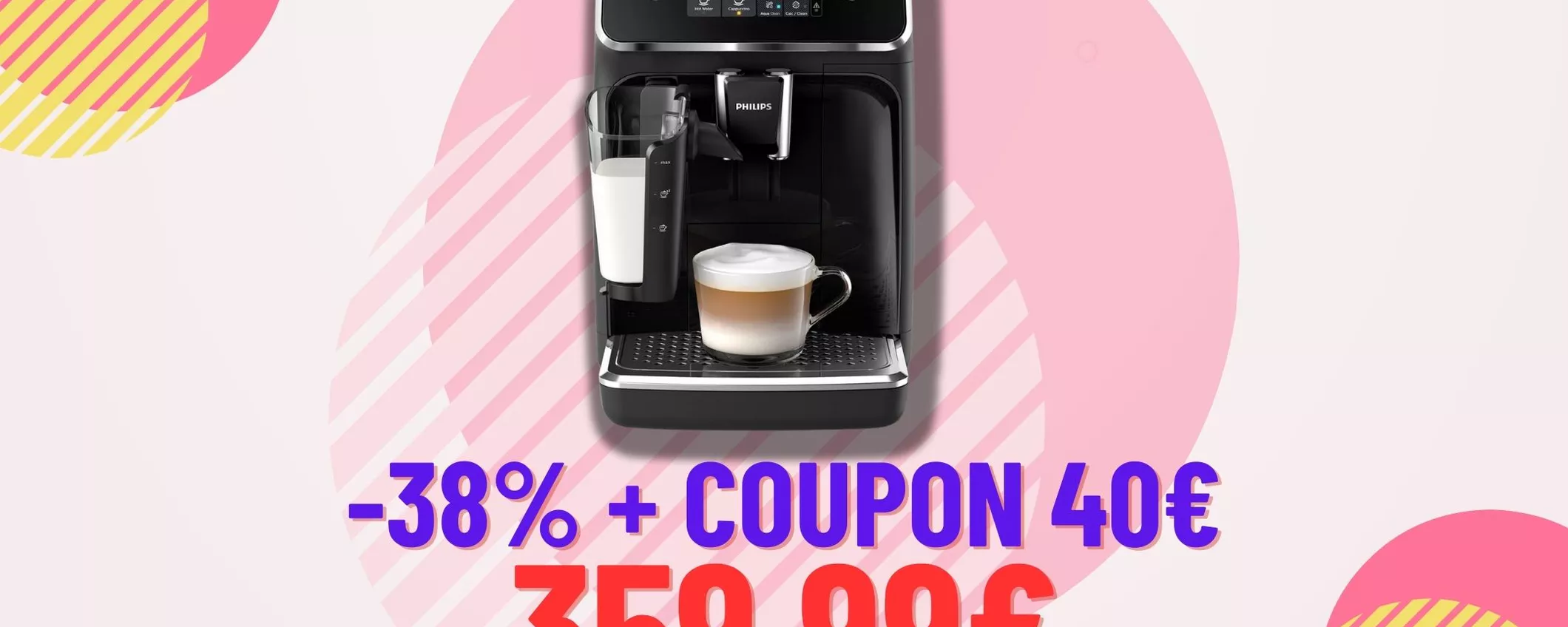 LA PIù COMPLETA: Macchina caffè Philips automatica CROLLA di prezzo!
