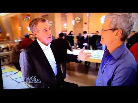 Tim Cook NBC Rock Center Interview Pt. 2