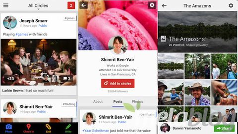 Google+ per iOS introduce correzione automatica e post interattivi