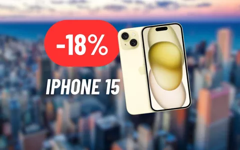 iPhone 15 in una elegantissima colorazione Gold al 18% DI SCONTO