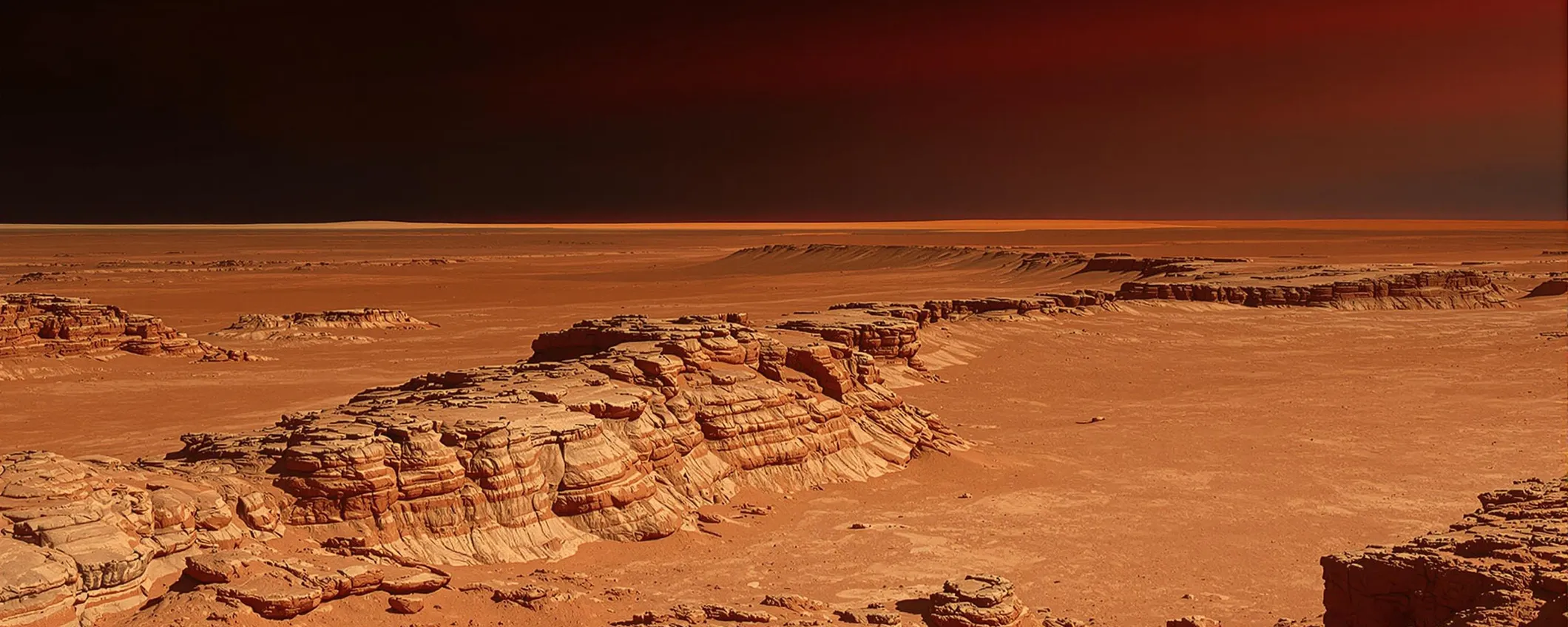 Scoperte linee costiere su Marte: prova di antichi oceani