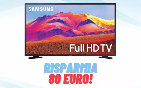 Tutta la qualità Samsung ad un super prezzo con la Smart TV Full HD al 24%