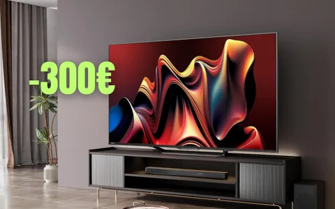 Smart TV 4K Hisense: il cinema a casa risparmiando 300€, grande offerta Amazon