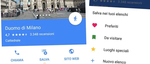 Google Maps e i luoghi preferiti