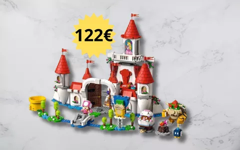 Costruisci il Castello di Peach grazie a questo Lego ispirato a Mario Bros: lo SCONTO sta per SCADERE!