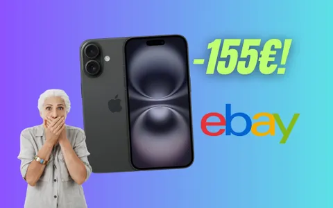 iPhone 16 CROLLA DI PREZZO: doppia promo su eBay (-155€)