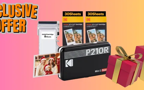 Stampante Fotografica Portatile KODAK: idea regalo speciale ad un prezzo mini