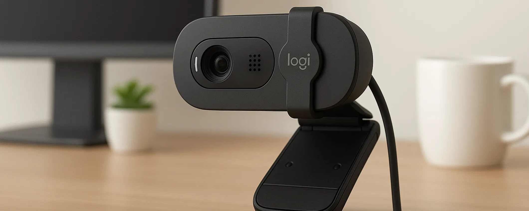 Logitech Brio 100 a 29,99 euro: webcam affidabile in sconto del 40%