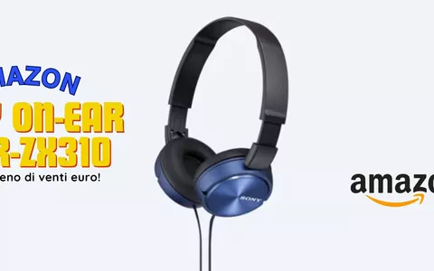 FOLLIA Amazon: cuffie professionali on-ear Sony a 19€ ma dura solo 24H