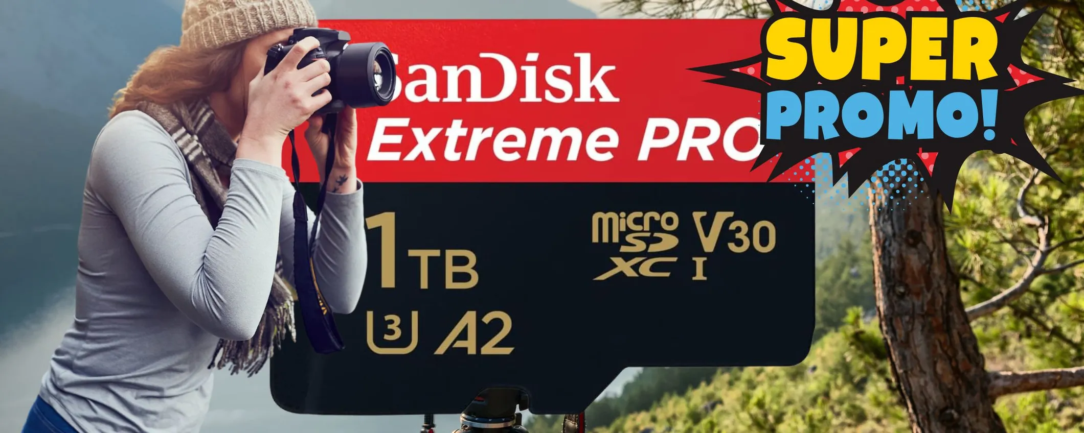 SanDisk 1TB Extreme Pro: microSD tanto spazio a prezzo SHOCK!