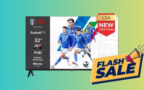 TV TCL da 32 pollici con DOLBY AUDIO in OFFERTA SPECIALE: solo su Amazon