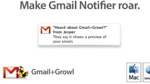 Nuovo GMail Notifier, now with Growl