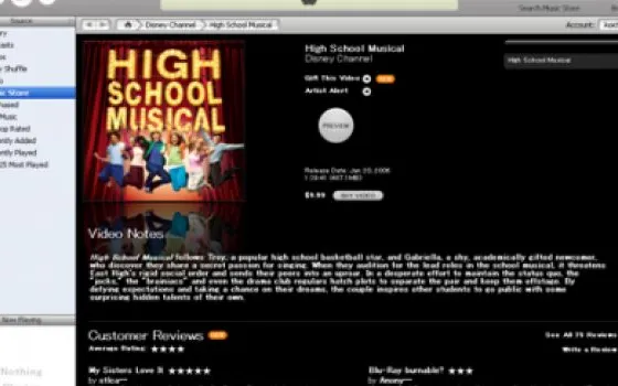 Disney e iTunes: 500.000 download di film