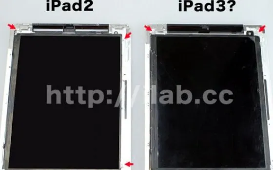 I presunti componenti dell'iPad 3 combaciano