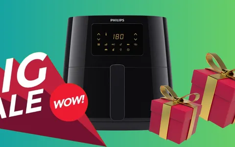 Affare last minute Black Friday: Friggitrice ad aria XL Philips a quasi metà prezzo
