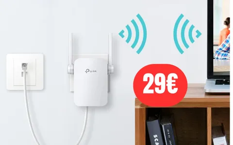 Potenzia la rete WiFi in casa con il ripetitore TP-Link in promozione