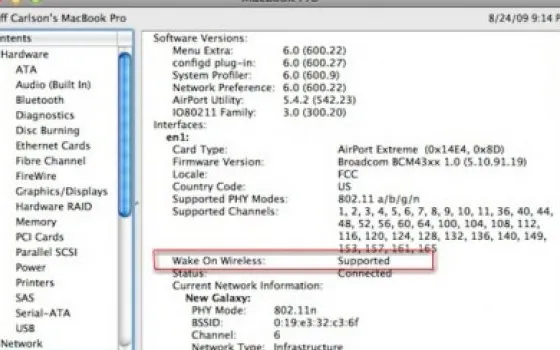 Snow Leopard: la funzione Wake on Demand