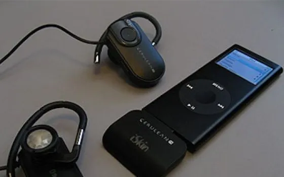 Cuffie bluetooth per iPod da iSkin