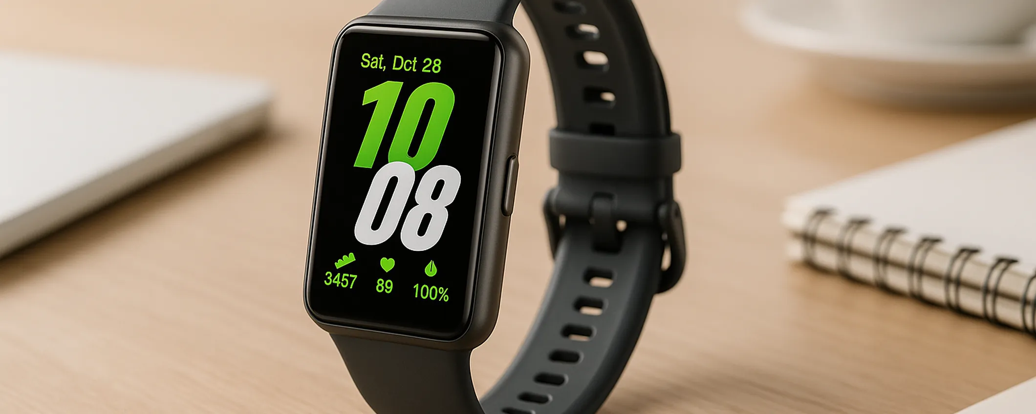 Samsung Galaxy Fit3 con più di 100 modalità sportive a meno di 40€
