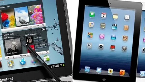 Samsung Galaxy Note 10.1 vs. nuovo iPad