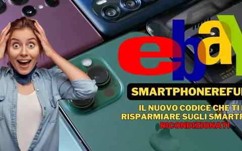 SMARTPHONEREFURB, col nuovo codice eBay SVENDE gli smartphone ricondizionati